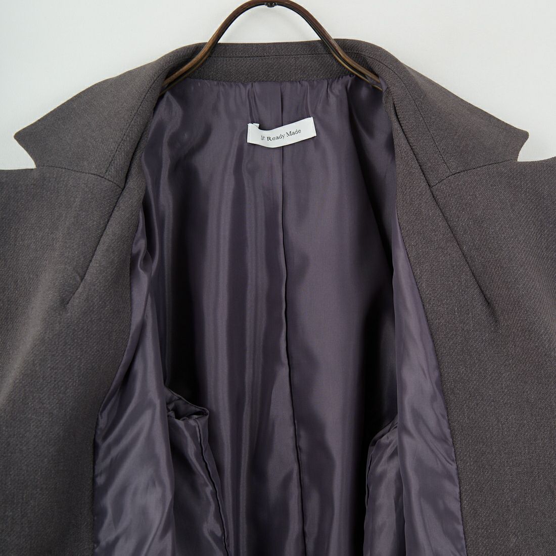 Jf Ready Made [ジェイエフレディメイド] メランジ2WAYカルゼジャケット [785530] 13 ﾁｬｺｰﾙｸﾞ