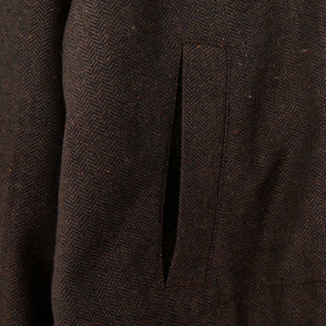 Noir Fabrik [ヌワールファブリック] ジップジャケット [IN2-JK-5] BROWN