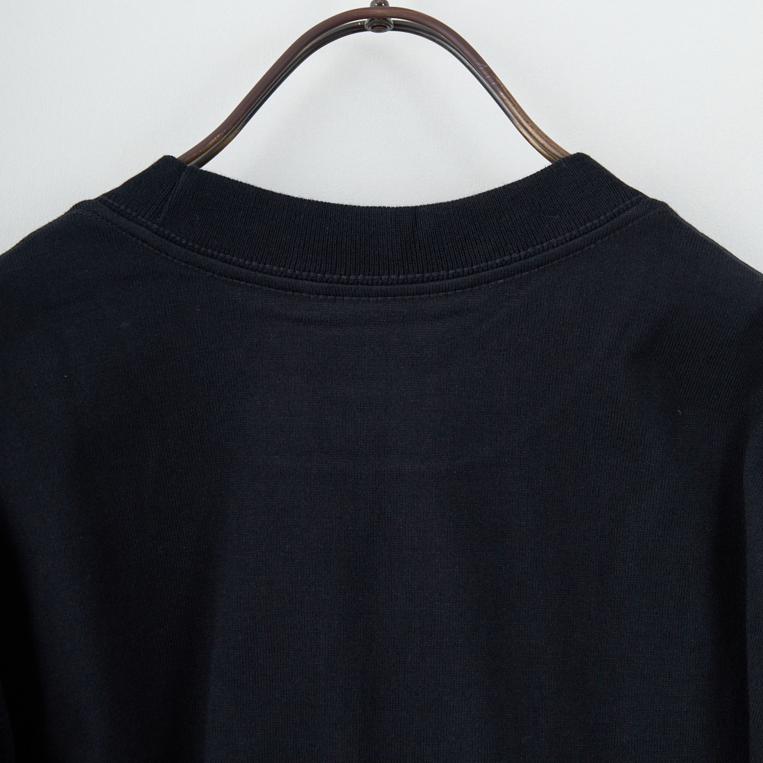 Hanes [ヘインズ] KURO クルーネックロングスリーブTシャツ [HM4-C201] 090 ﾌﾞﾗｯｸ