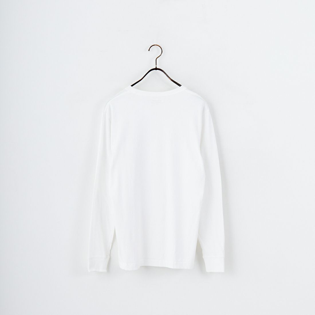 Hanes [ヘインズ] 2P ジャパンフィット クルーネックロングスリーブTシャツ [H5440] 998 ｱｿｰﾄ