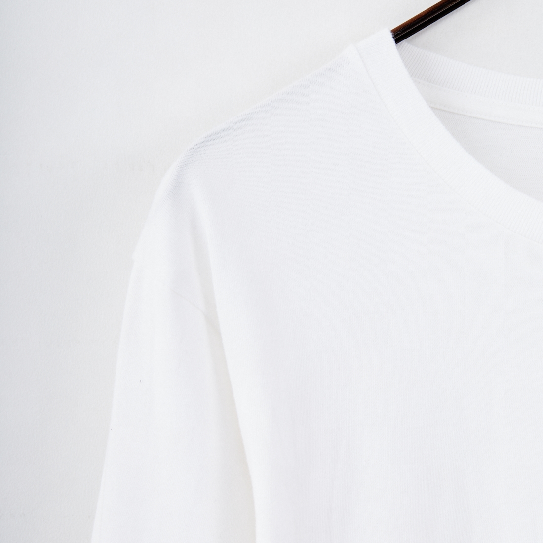 Hanes [ヘインズ] 2P ジャパンフィット クルーネックロングスリーブTシャツ [H5440] 998 ｱｿｰﾄ