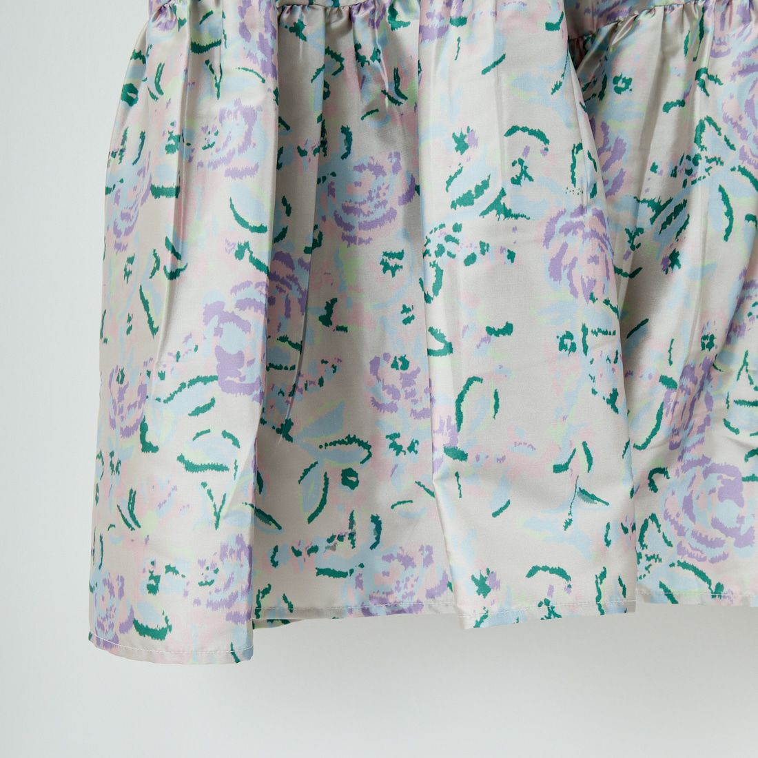 ne Quittez pas [ヌキテパ] フラワープリントキャミドレス [010552FG2] 51 ECRU