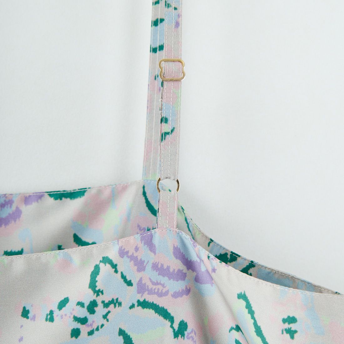 ne Quittez pas [ヌキテパ] フラワープリントキャミドレス [010552FG2] 51 ECRU