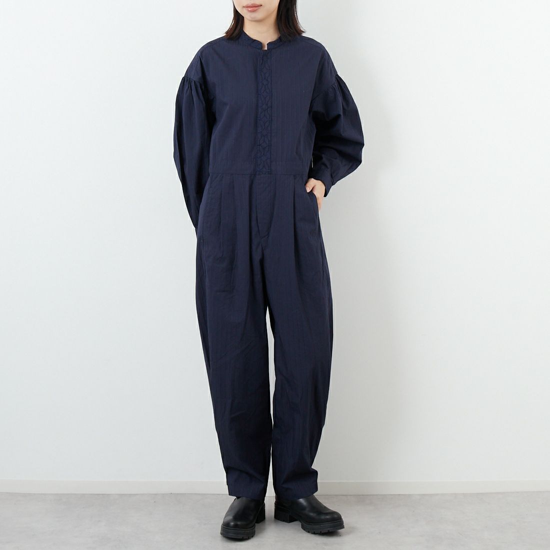 79 NAVY&&モデル身長：162cm 着用サイズ：S&&