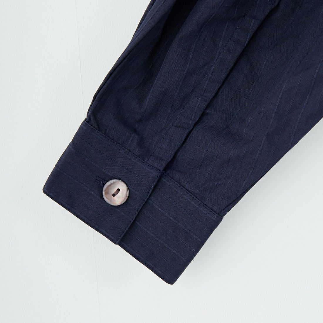 ne Quittez pas [ヌキテパ] ポプリンドビーストライプオールインワン [010852FD2] 79 NAVY