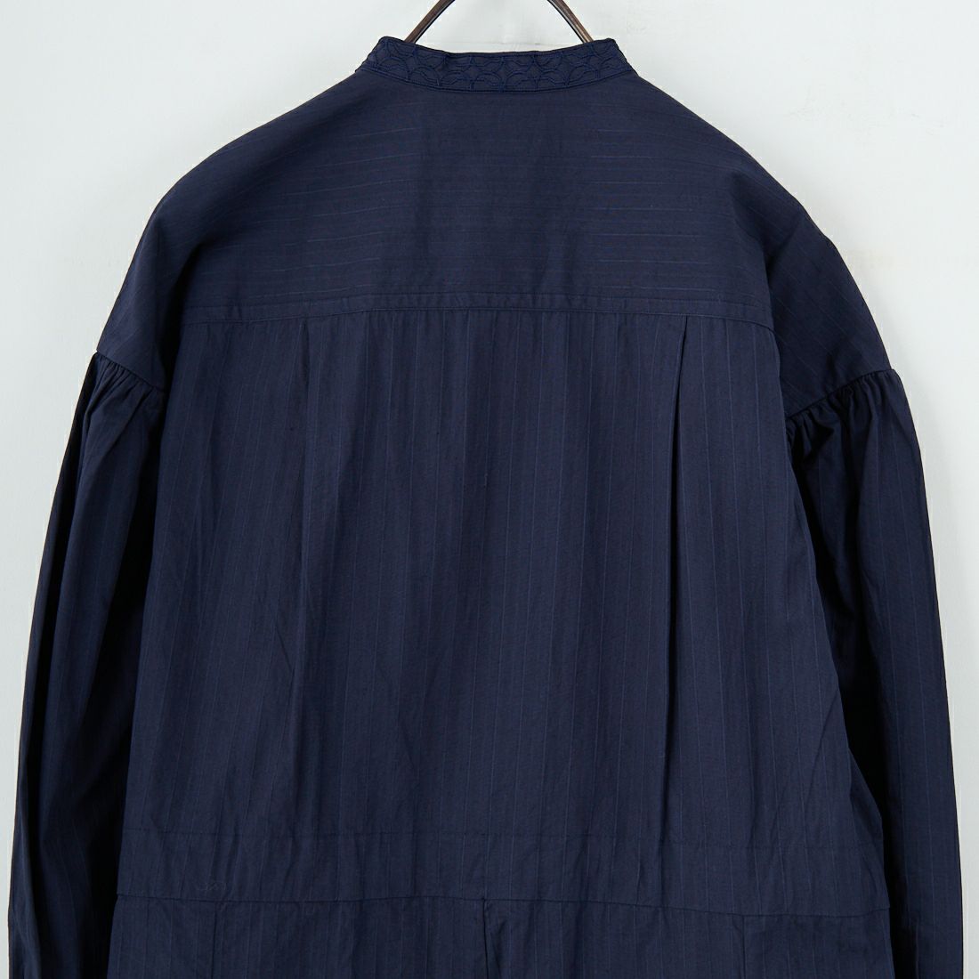 ne Quittez pas [ヌキテパ] ポプリンドビーストライプオールインワン [010852FD2] 79 NAVY