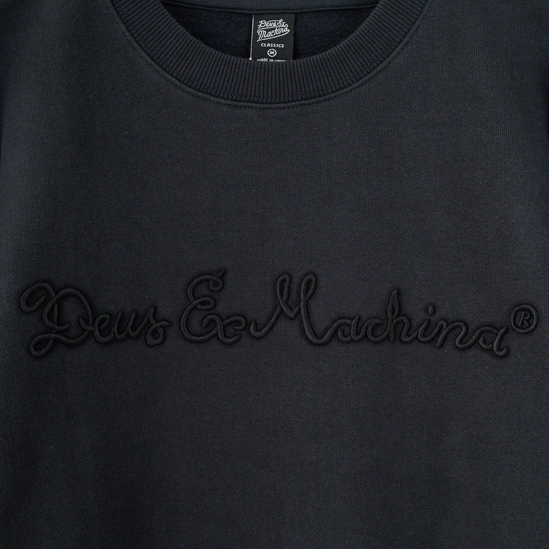 DEUS EX MACHINA [デウス エクス マキナ] ヌードル クルーネックスウェット [DMF258530] BLACK