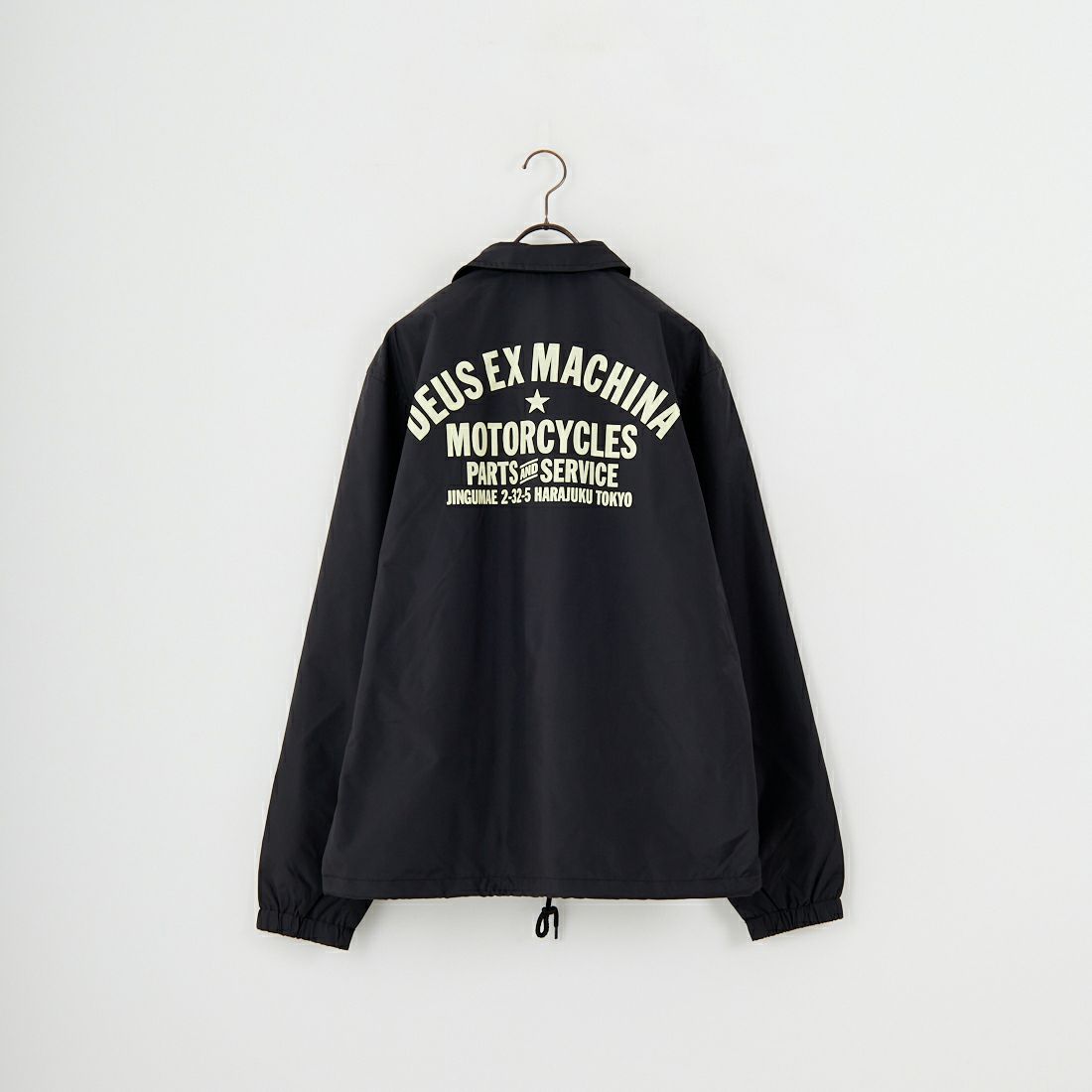 DEUS EX MACHINA [デウス エクス マキナ] HARAJUKU コーチジャケット [DMW46821S] BLACK