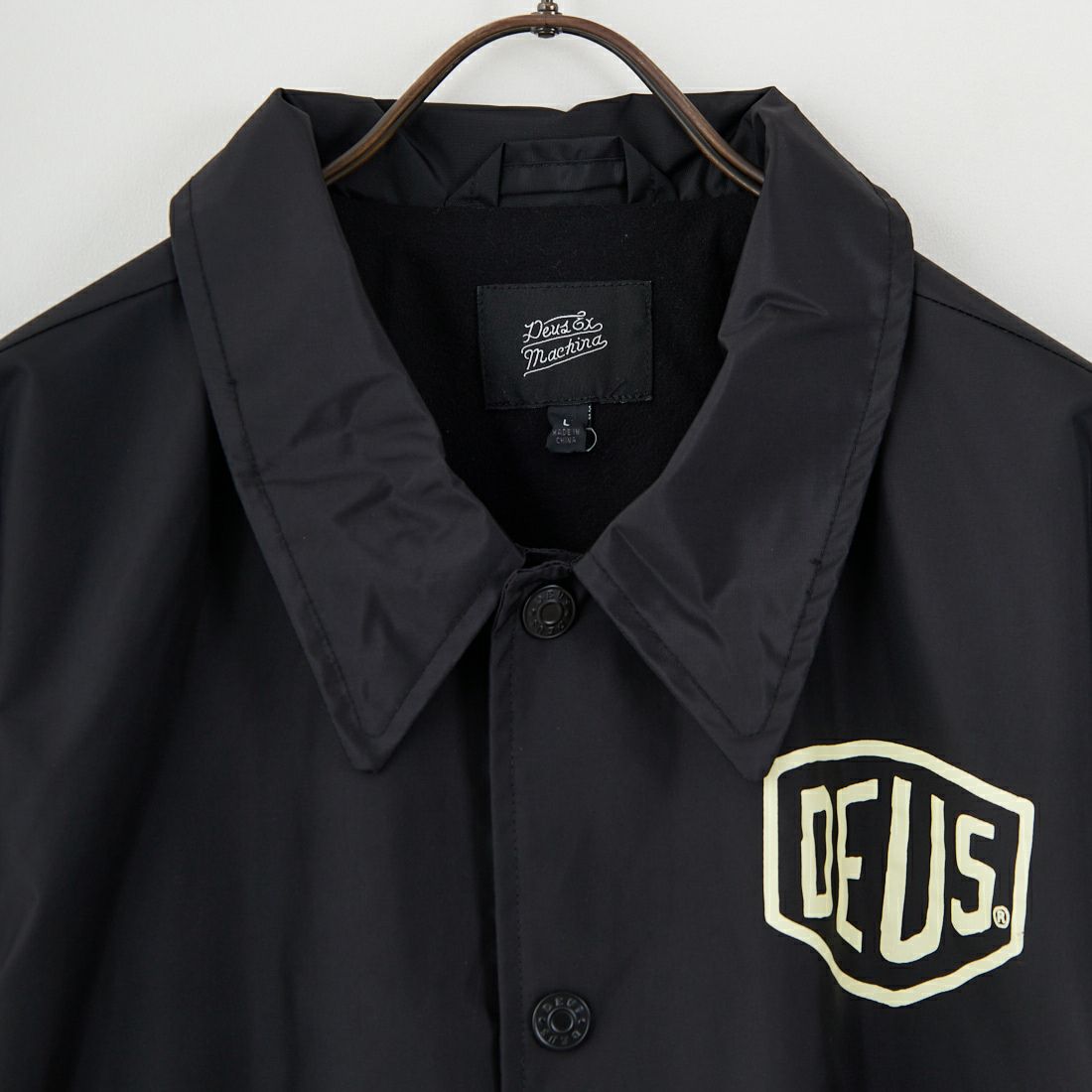 DEUS EX MACHINA [デウス エクス マキナ] HARAJUKU コーチジャケット [DMW46821S] BLACK