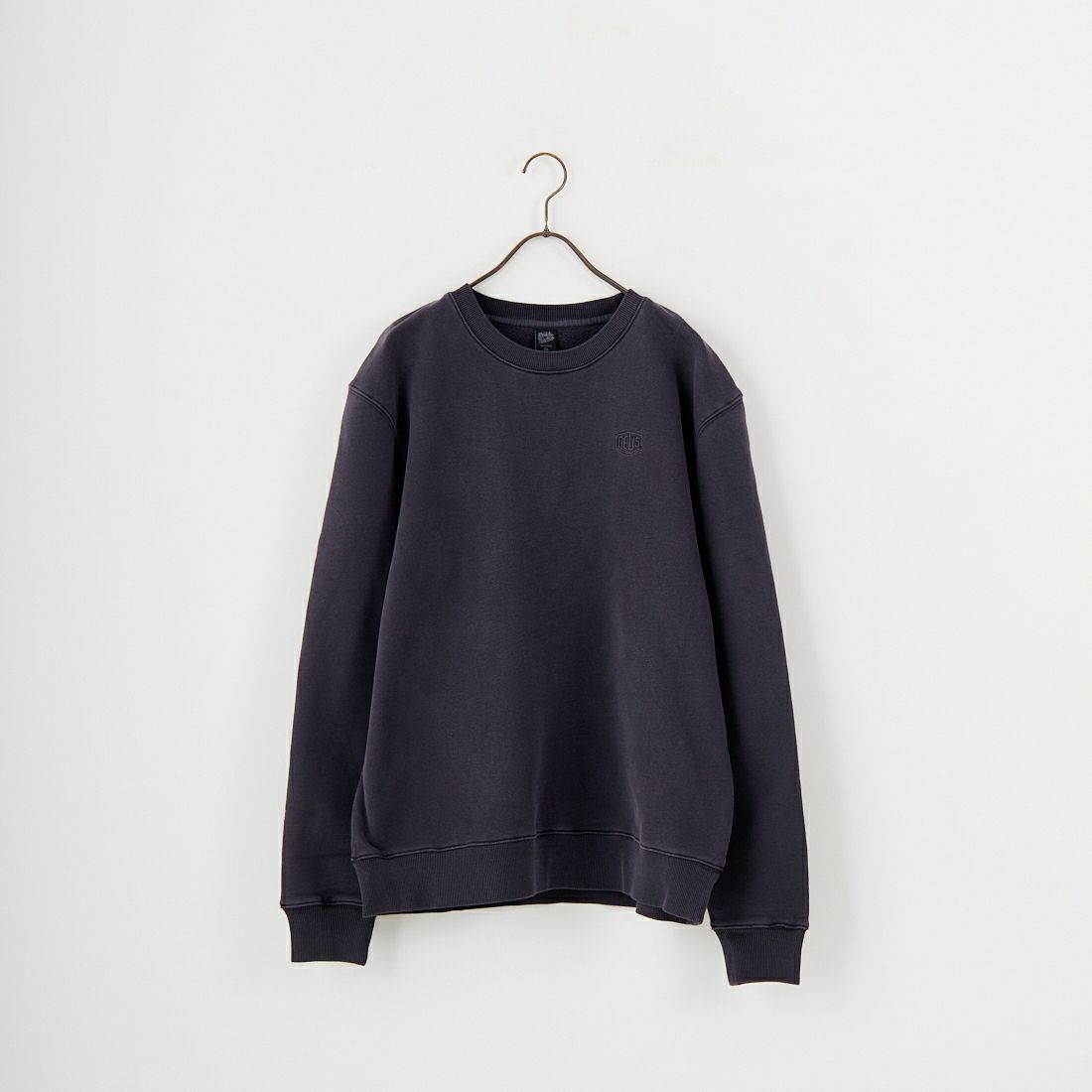 DEUS EX MACHINA [デウス エクス マキナ] シールド ガーメントダイ クルーネックスウェット [DMF258460]