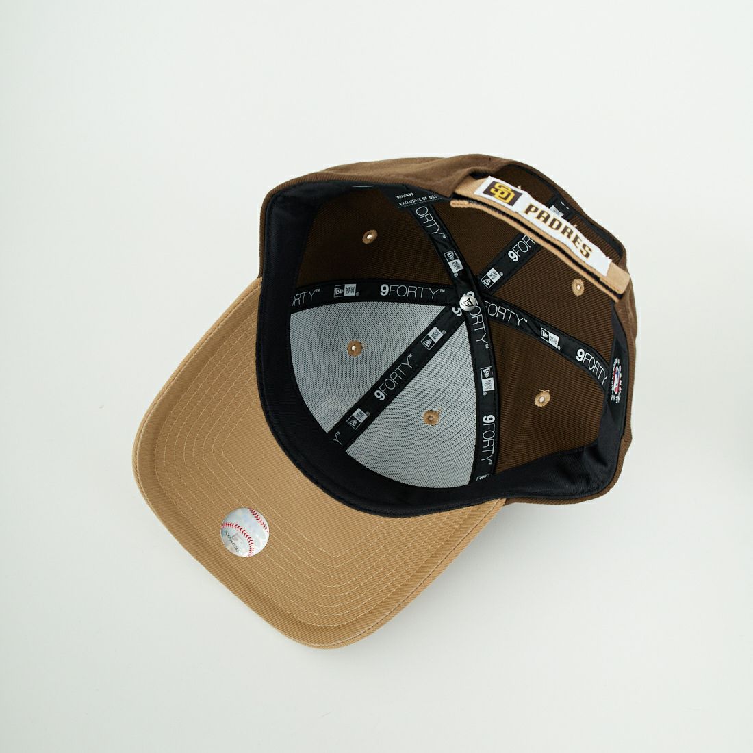 NEW ERA [ニューエラ] 9FORTY 2トーンウーブンラベル サンディエゴ・パドレス [14667826] SADPAD WAL