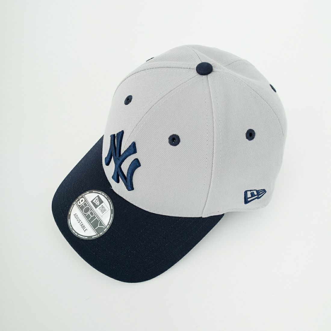 NEW ERA [ニューエラ] 9FORTY 2トーンウーブンラベル ニューヨーク・ヤンキース [14667828] NEYYAN GRY