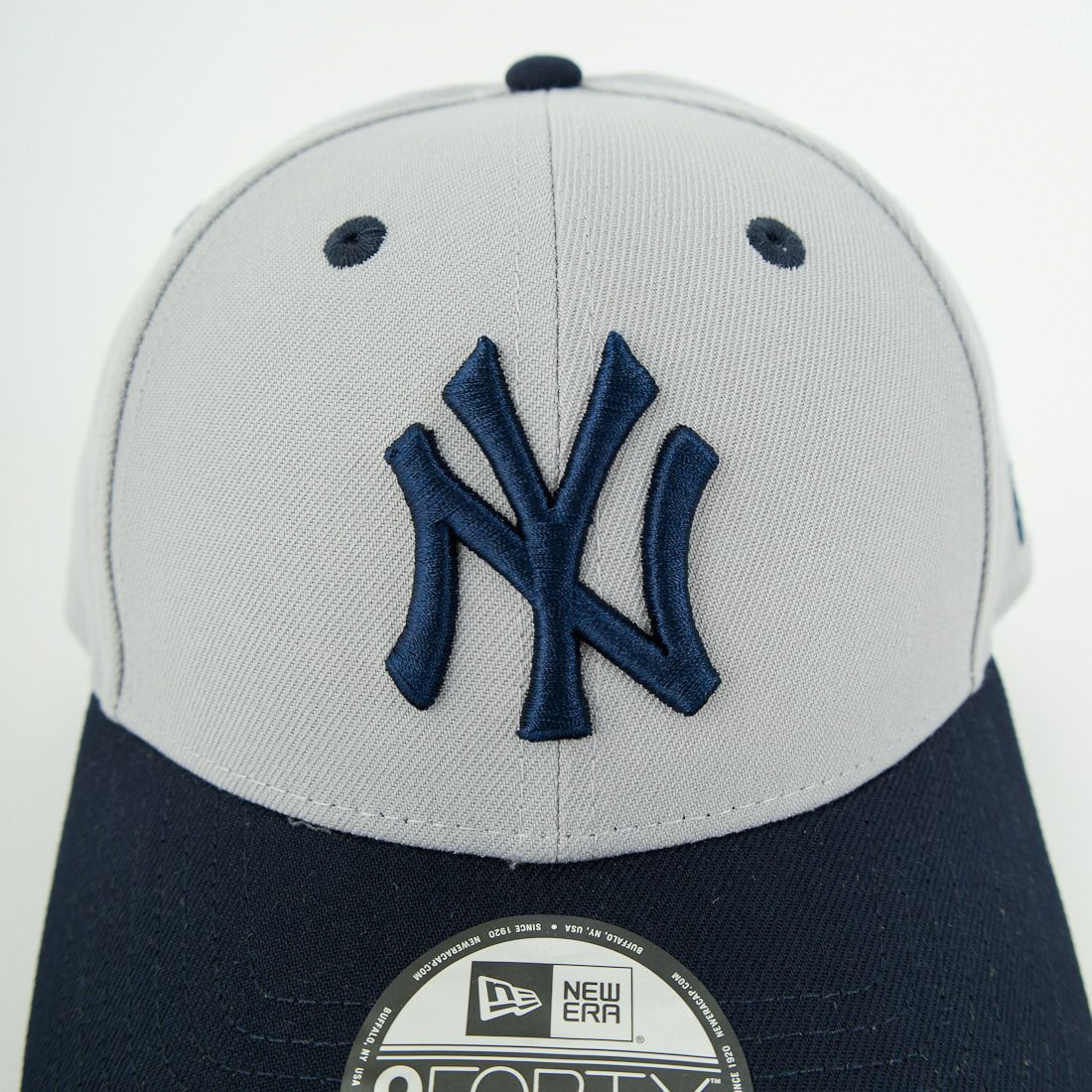 NEW ERA [ニューエラ] 9FORTY 2トーンウーブンラベル ニューヨーク・ヤンキース [14667828] NEYYAN GRY