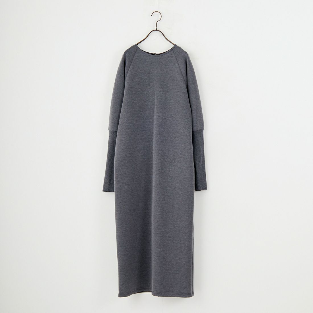 CLOCHE [クロシェ] ロングリブダンボールワンピース [55085029