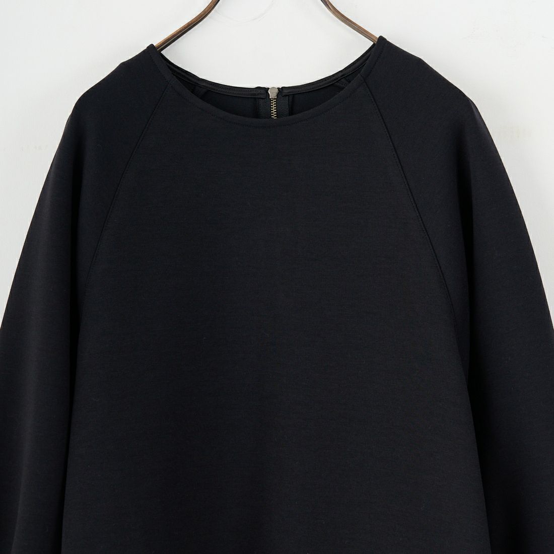 CLOCHE [クロシェ] ロングリブダンボールワンピース [55085029] ﾌﾞﾗｯｸ