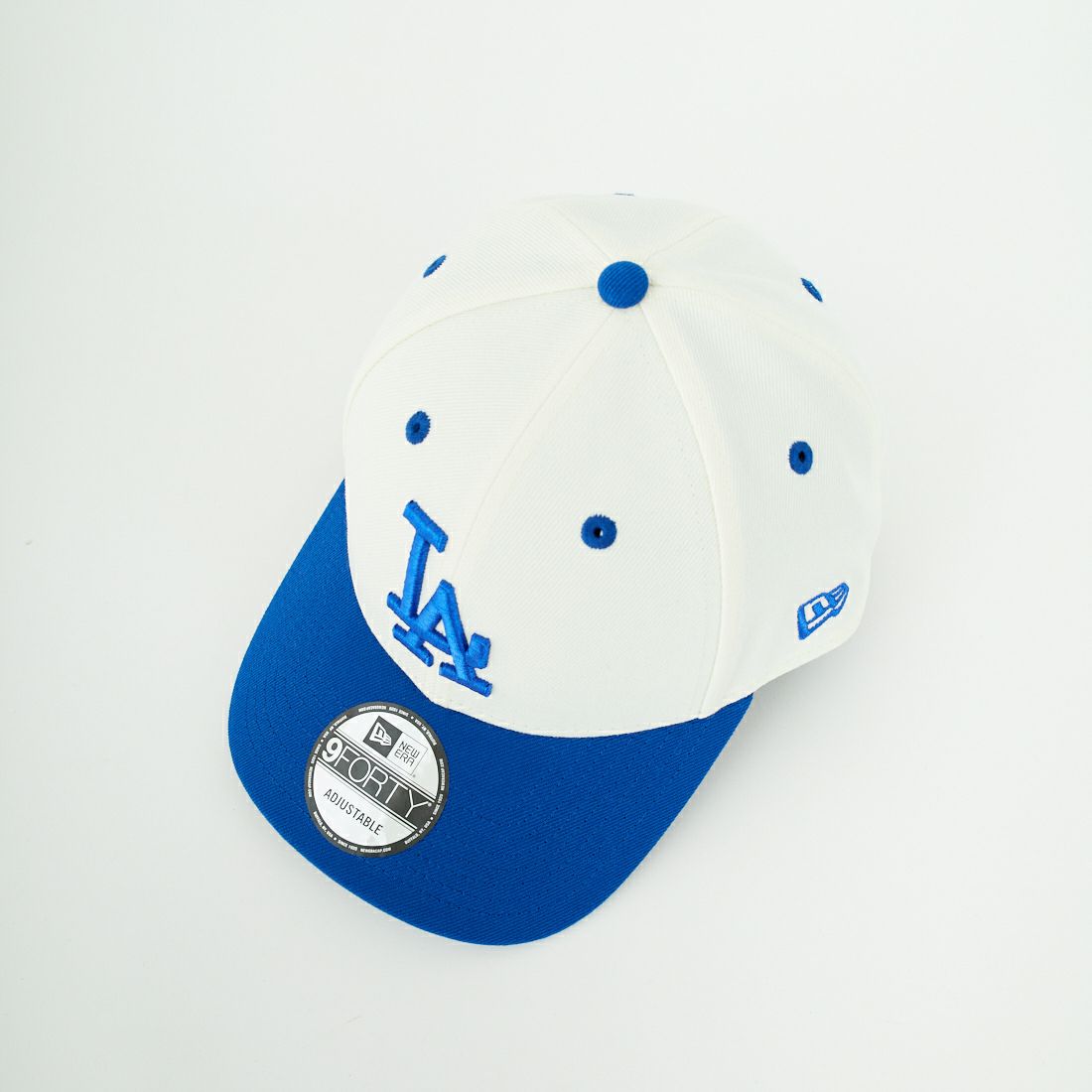 NEW ERA [ニューエラ] 9FORTY 2トーンウーブンラベル ロサンゼルス・ドジャース [14667830] LOSDOD CRM
