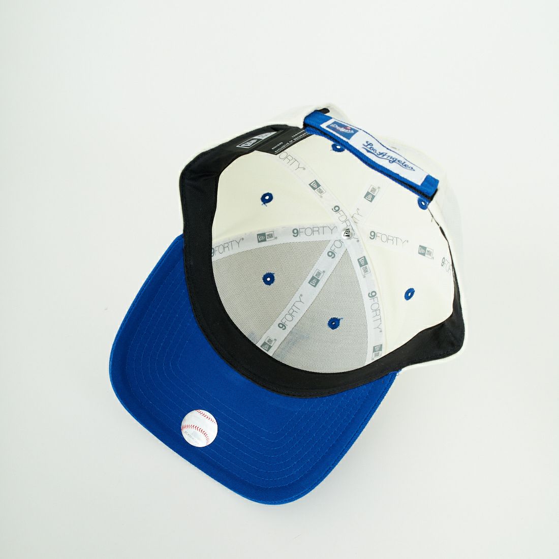 NEW ERA [ニューエラ] 9FORTY 2トーンウーブンラベル ロサンゼルス・ドジャース [14667830] LOSDOD CRM