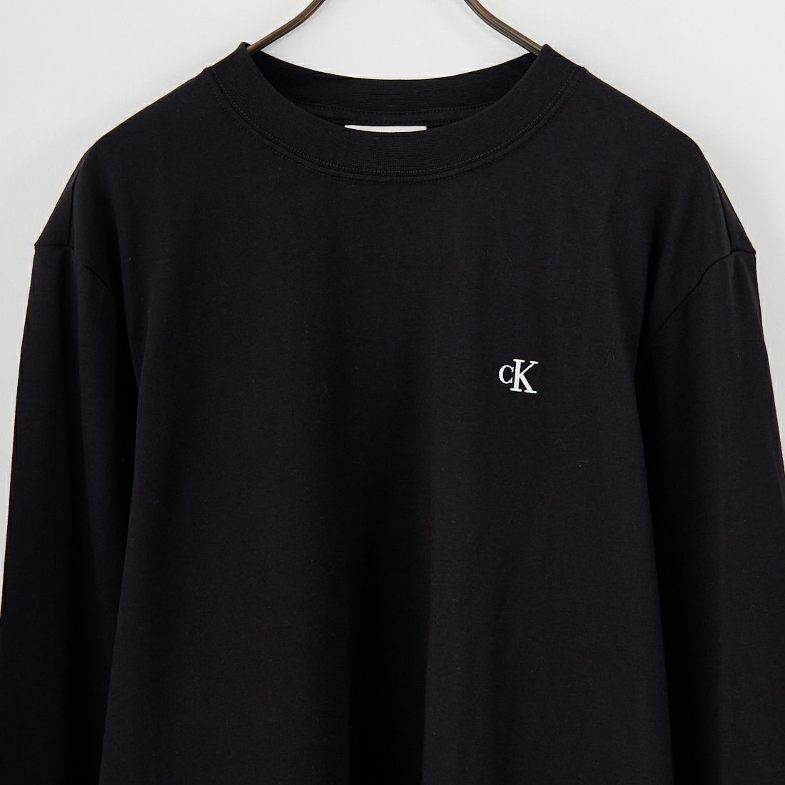 Calvin Klein [カルバンクライン] ロングスリーブイージーモノグラムTシャツ [4RD247G] UB1
