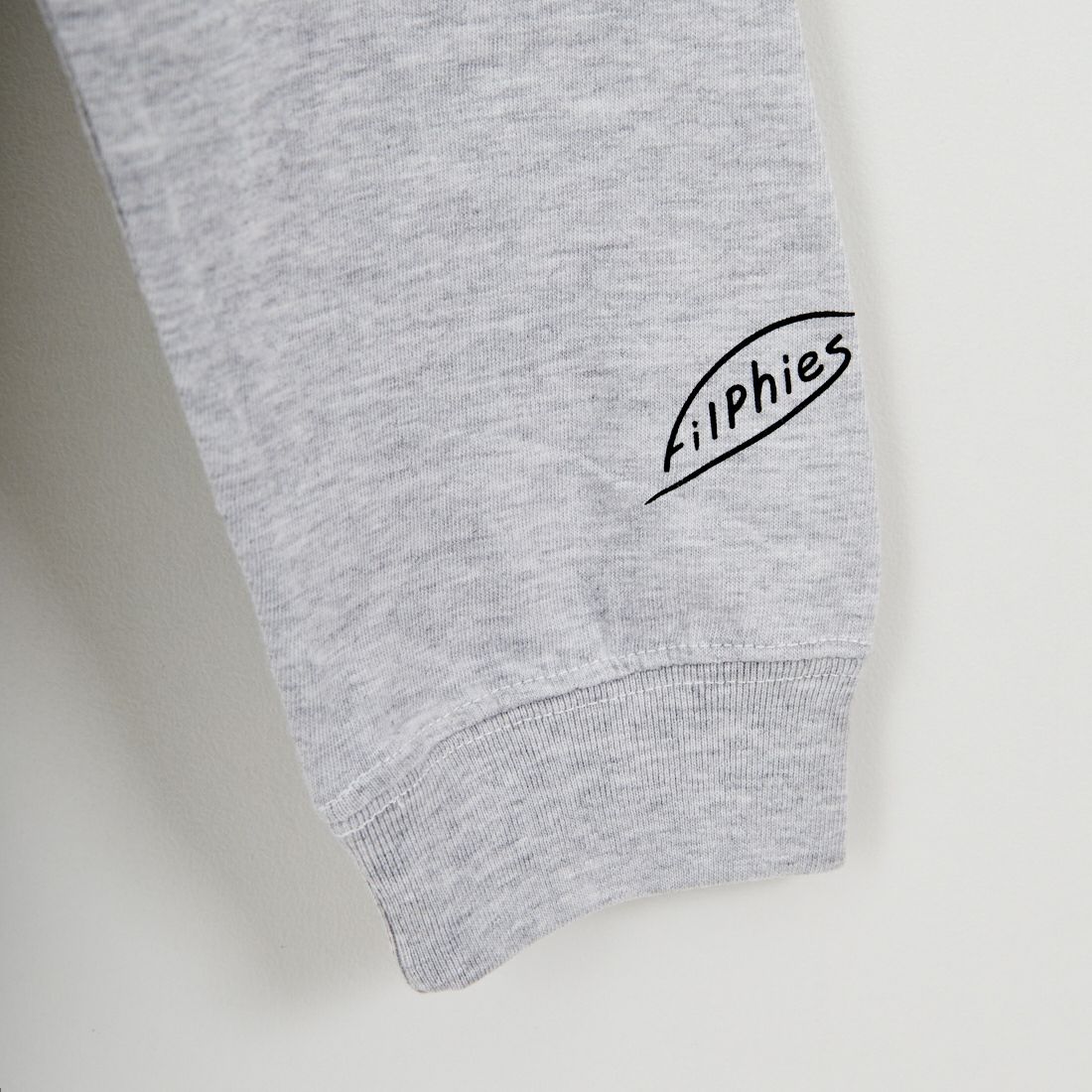 Filphies [フィルフィーズ] ロングスリーブプリントTシャツ [FP252PS00080] 11 ASH