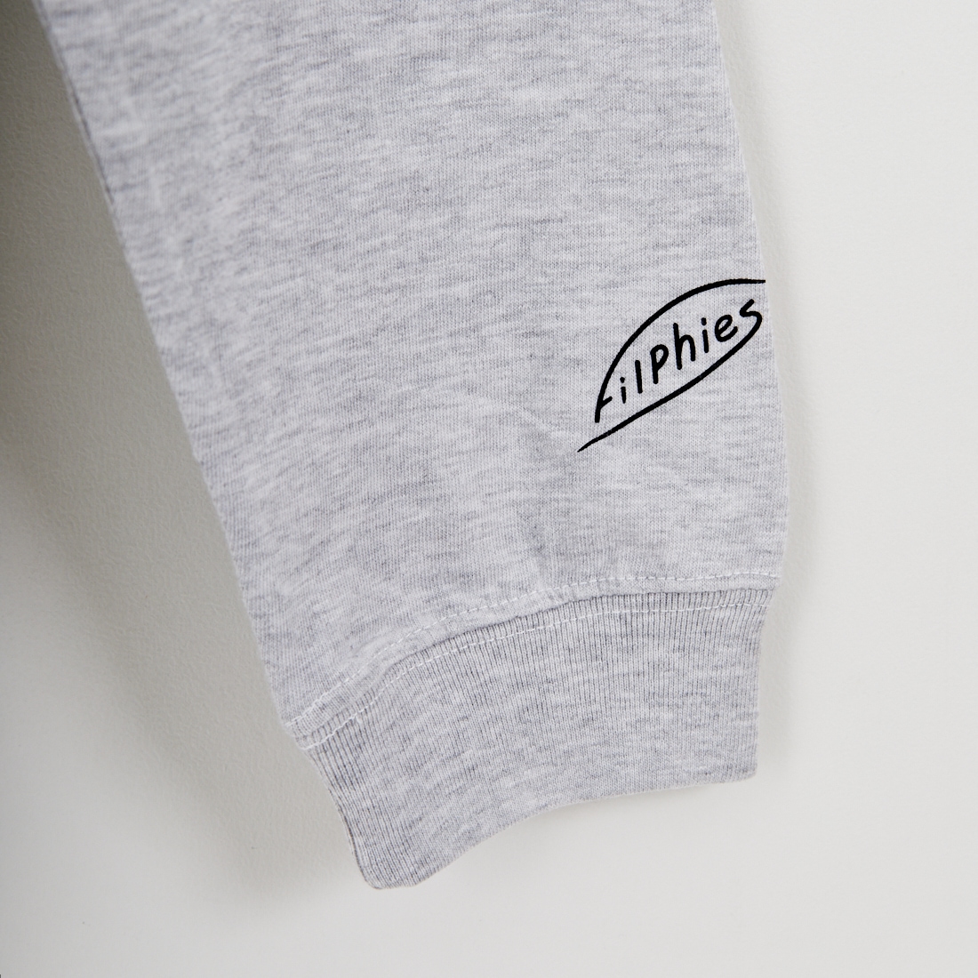 Filphies [フィルフィーズ] ロングスリーブプリントTシャツ [FP252PS00080] 11 ASH