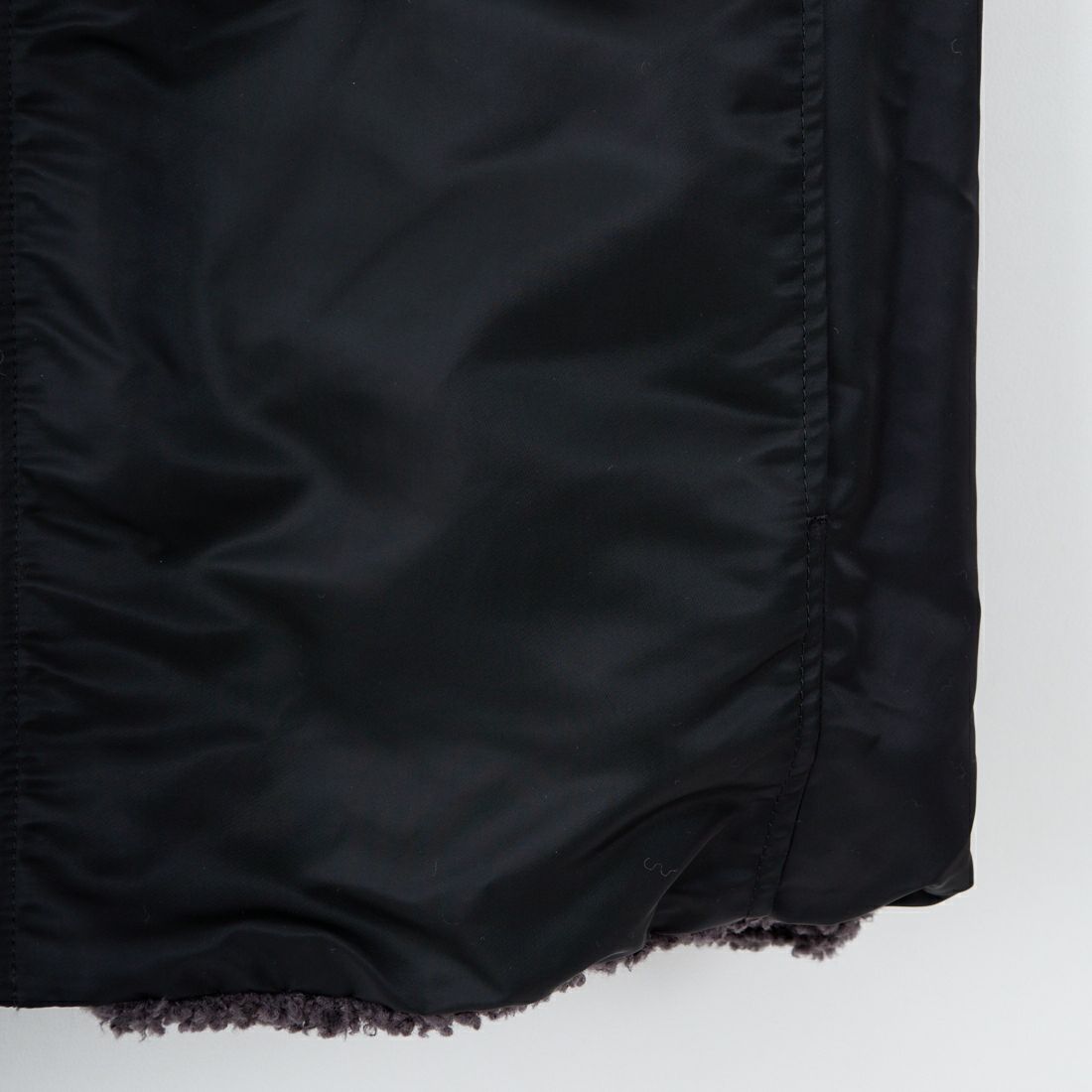 STELLA CIFFON [ステラシフォン] スーパーテディファー リバーシブルベスト [ST3-26102] 82 CHARCOA