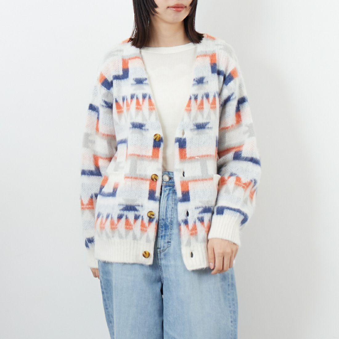 WHT&&モデル身長：162cm 着用サイズ：F&&