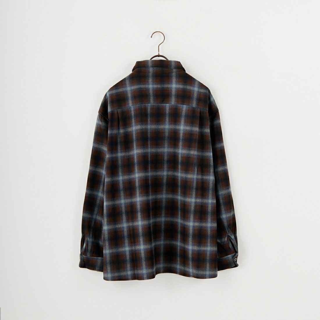 HELLO CALIF [ハローカリフ] オンブレチェックシャツ [TH-3918] BLUE