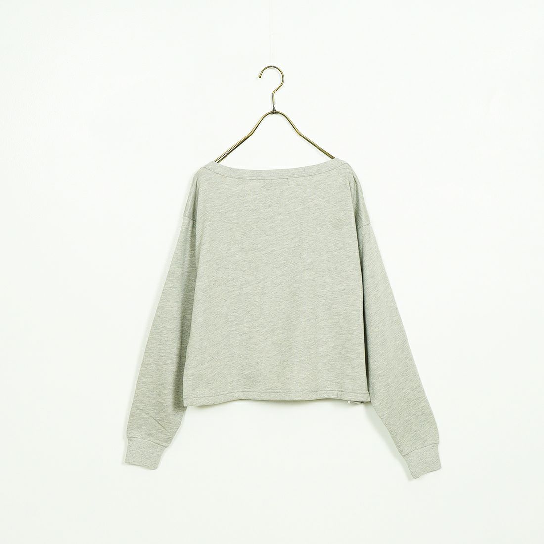 Jf Ready Made [ジェイエフレディメイド] 切替オフショルダースウェット [3106101] 821 ﾓｸｸﾞﾚｰ