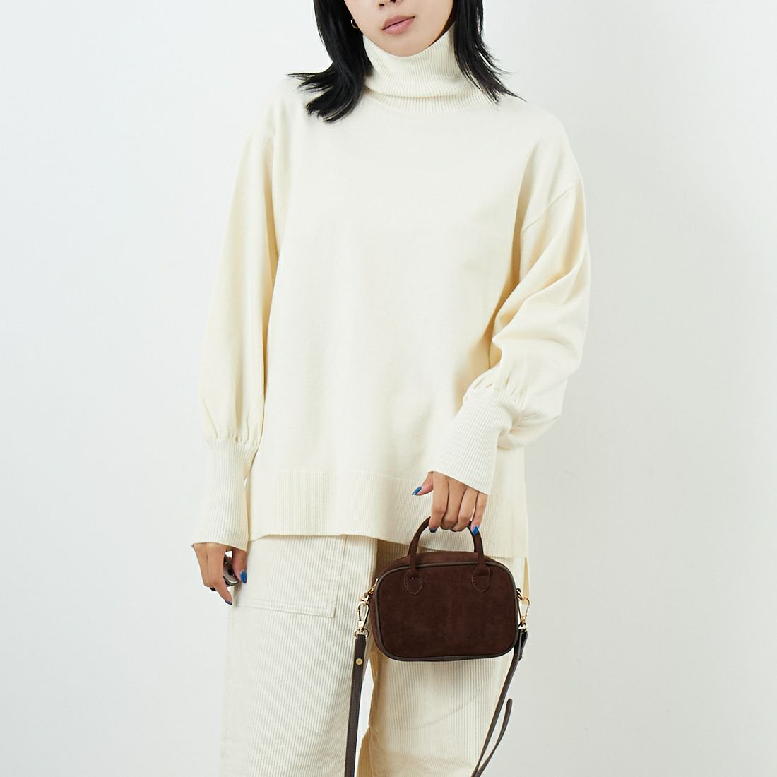 104 ｵﾌ&&モデル身長：167cm 着用サイズ：F&&