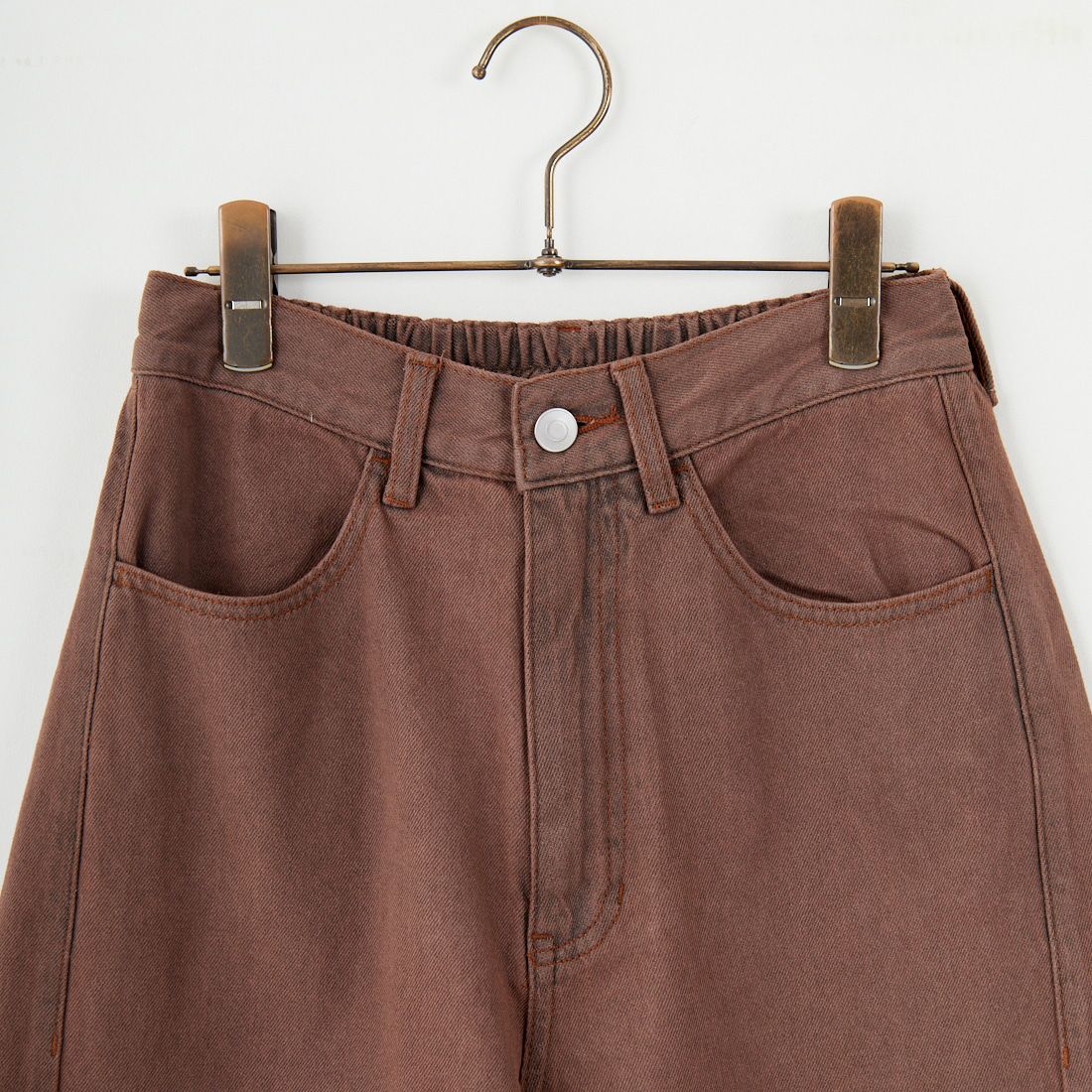 Kelen [ケレン] カーブデザインカラーデニムパンツ [LKL25FPT2112] BROWN