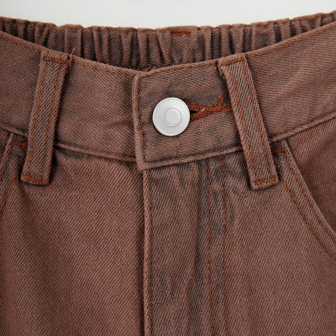 Kelen [ケレン] カーブデザインカラーデニムパンツ [LKL25FPT2112] BROWN