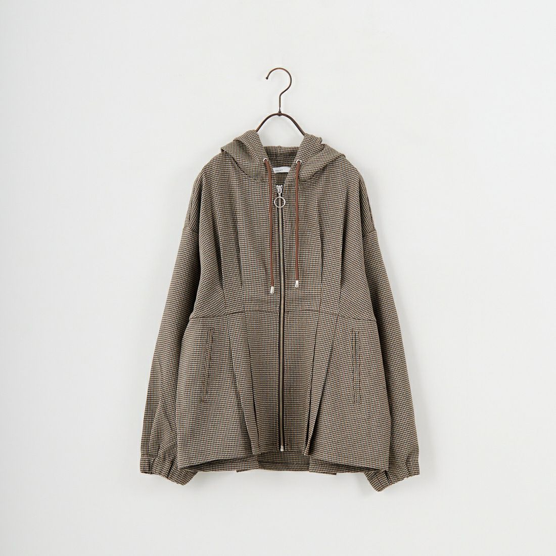 Kelen [ケレン] ウエストタックデザインフードジャケット [LKL25FJK2065] BEIGE