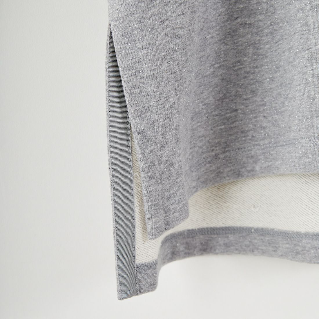 marmors [マルモア] ラメVネックスウェット [0225309121] GRAY