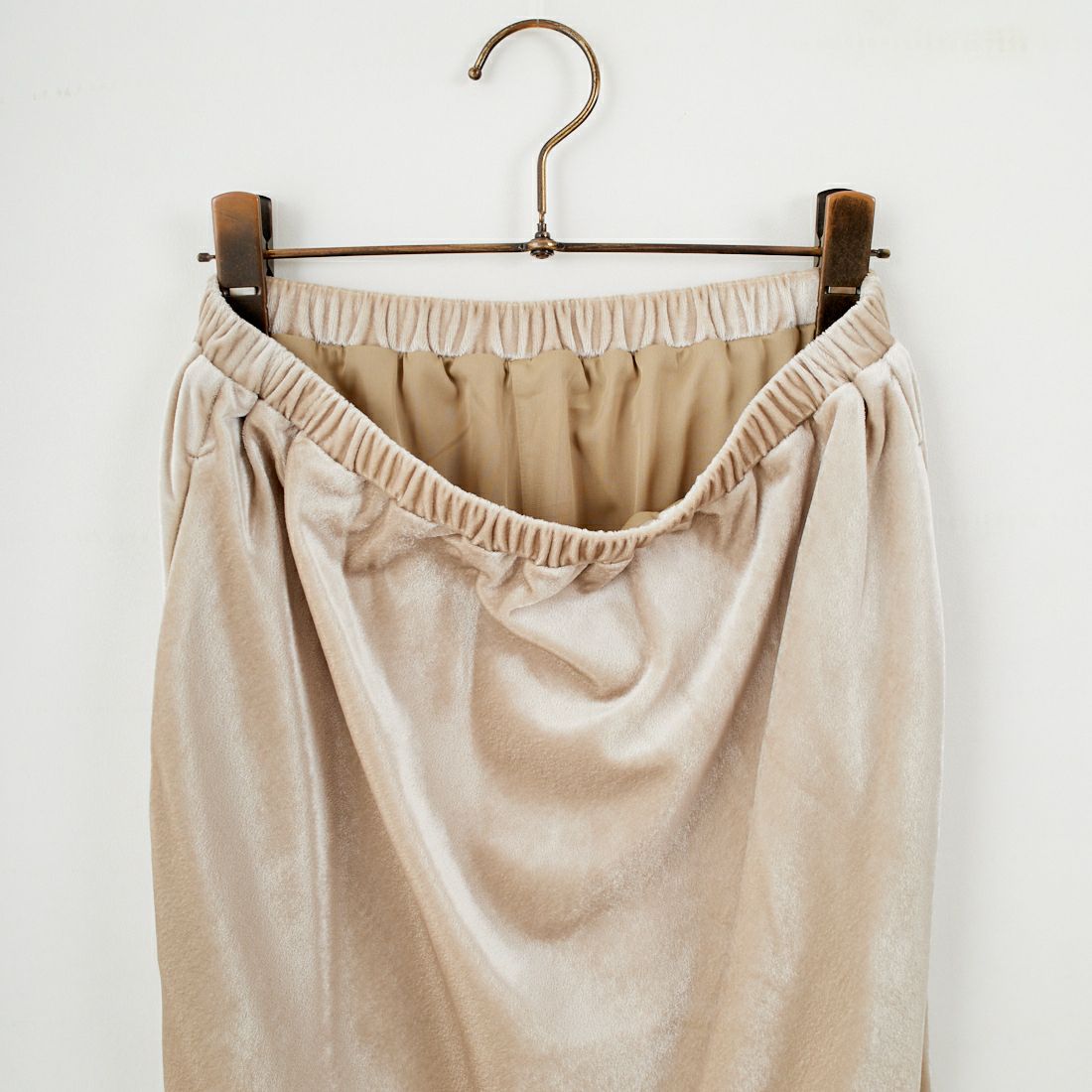 marmors [マルモア] ベロアスカート [0225302126] BEIGE