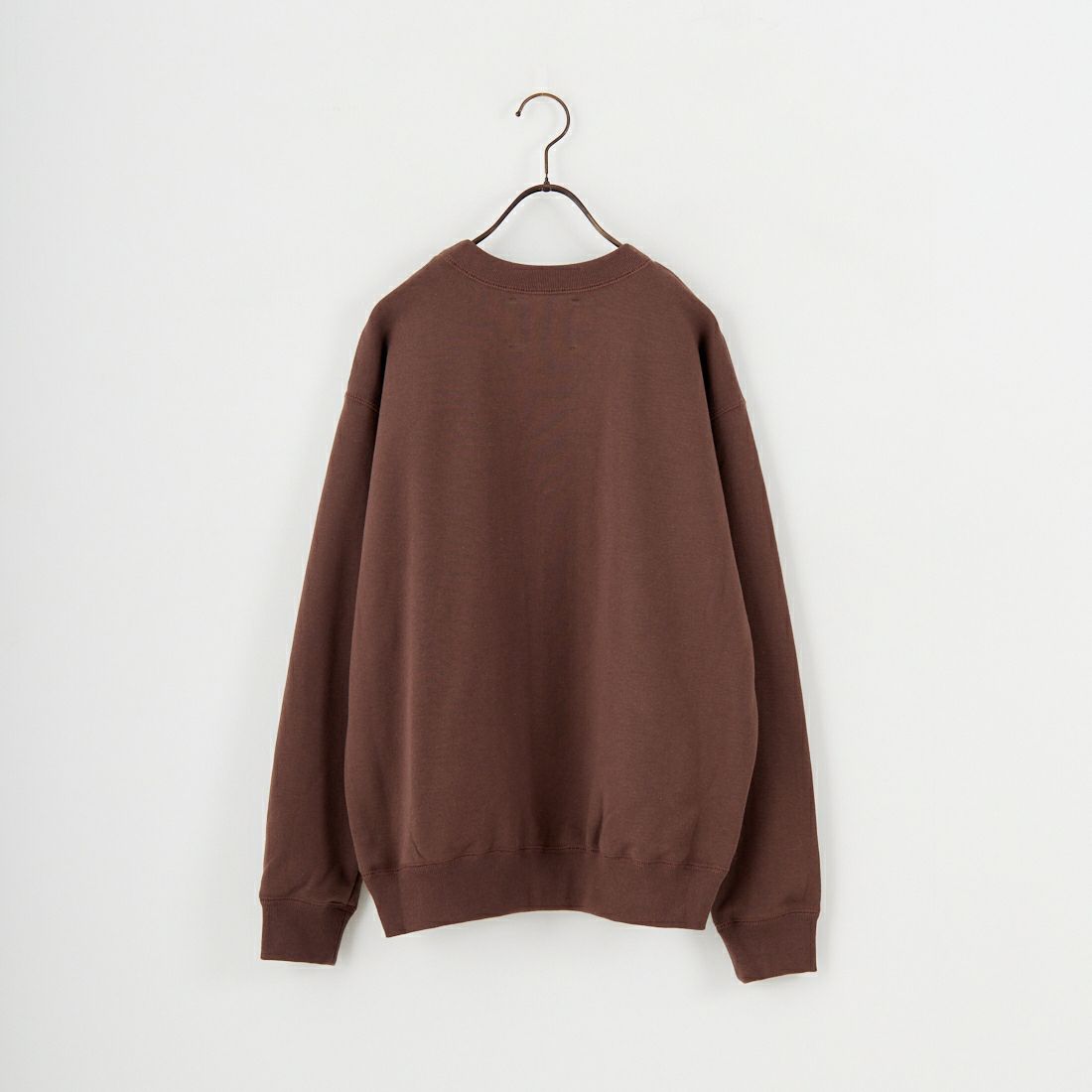marmors [マルモア] エンブレムフロッキープリントスウェット [0225309130] BROWN
