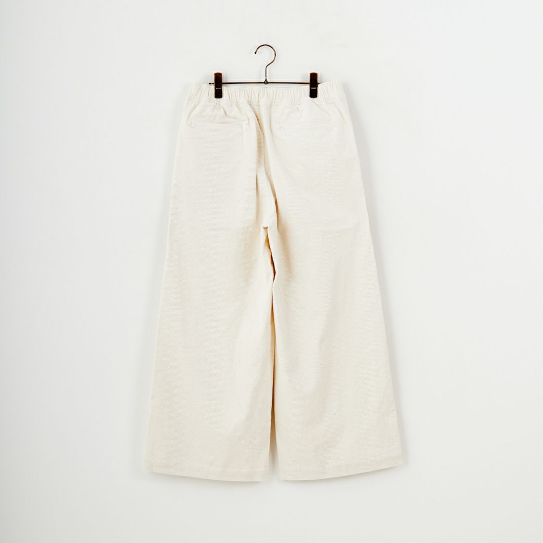 maison de soil [メゾンドソイル] コーデュロイ イージーワイドパンツ