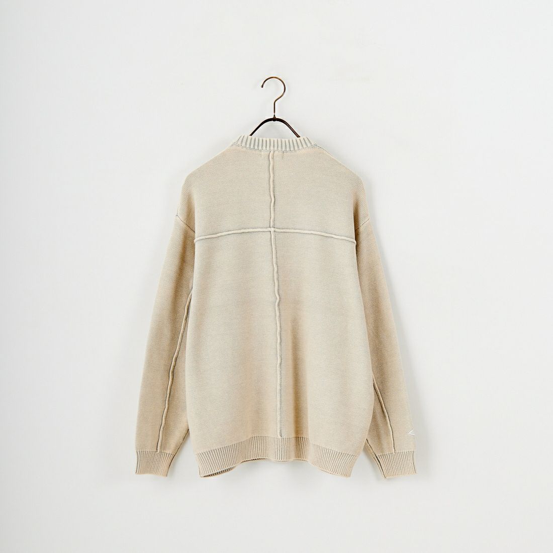 UMBRO HOUSE [アンブロハウス] クルーネックニットプルオーバー [UMHO25AW-KN01] ICE GRAY