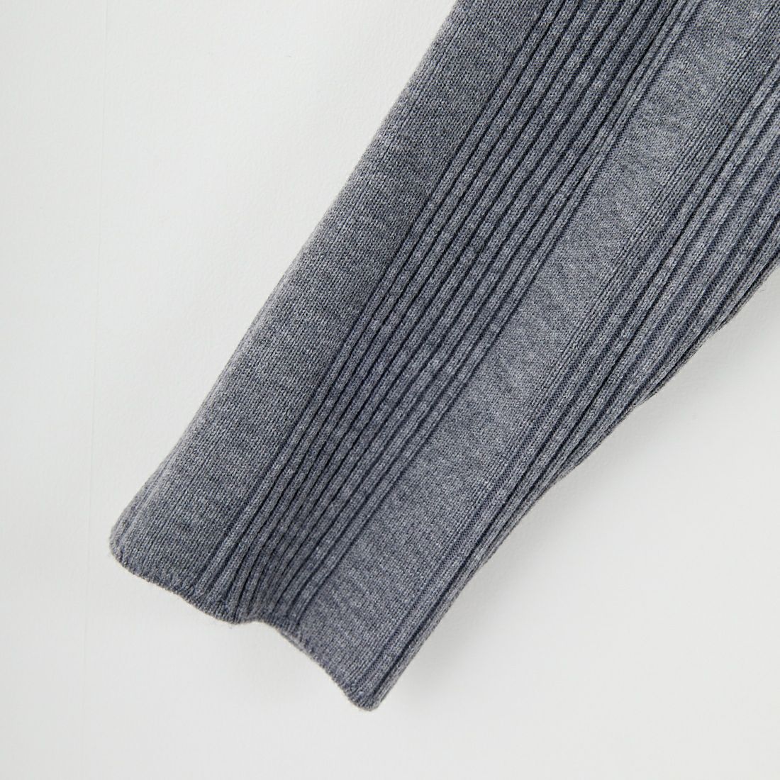 TORRAZZO DONNA [トラッゾドンナ] リブニットポロシャツ [6262-462] 13 GRAY