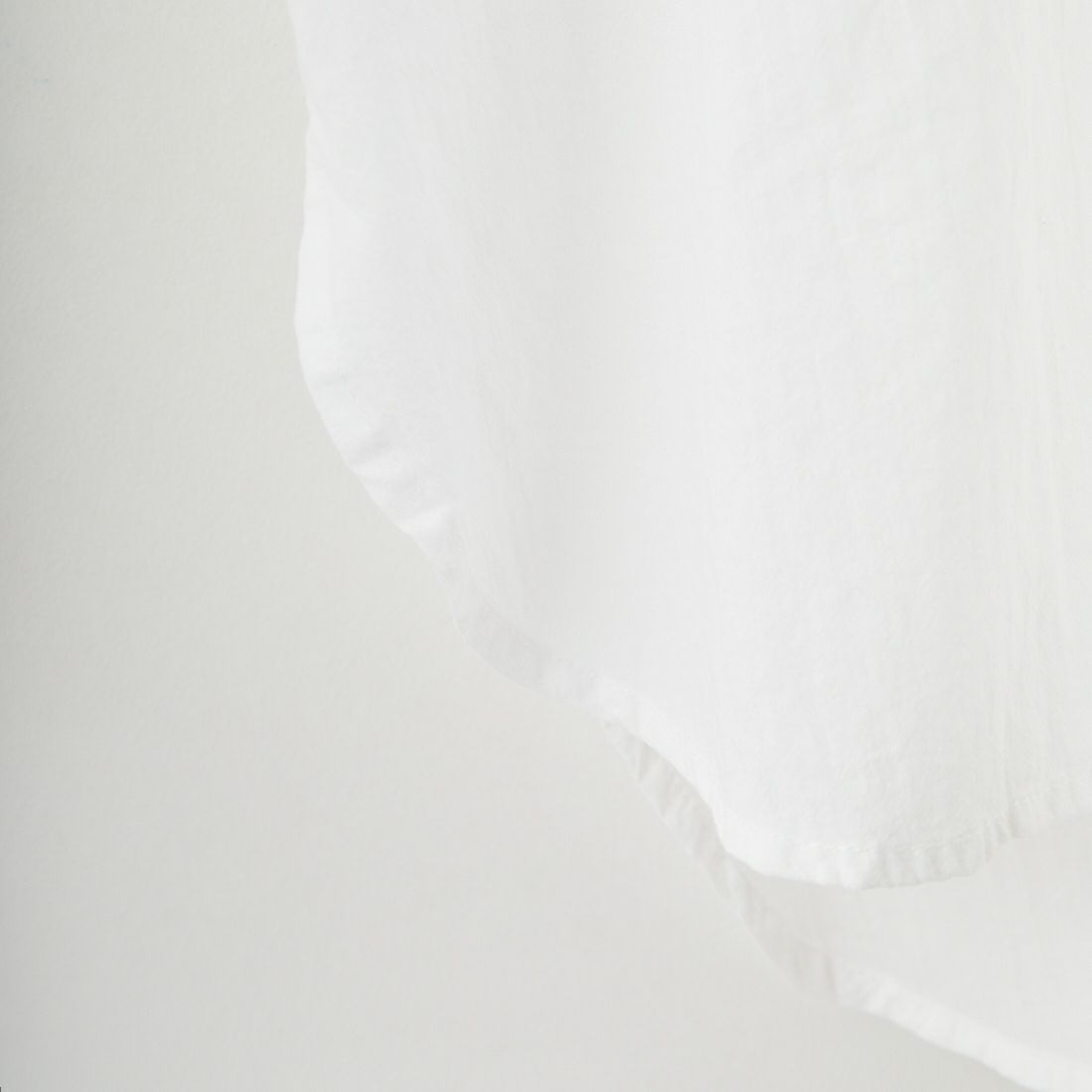 tumugu: [ツムグ] ふわふわコットン フリルフードプルオーバー [TB25302] 02 OFF