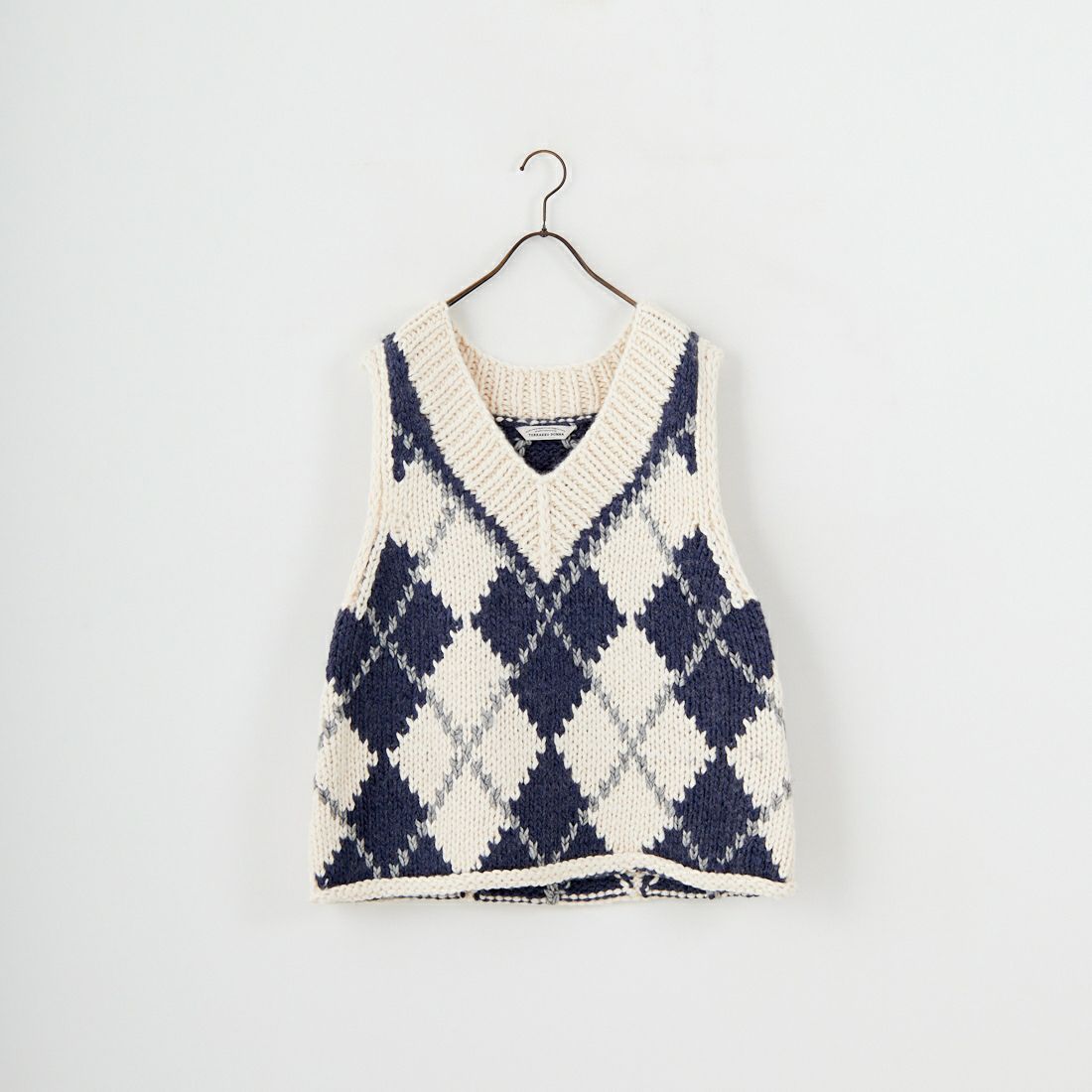 TORRAZZO DONNA [トラッゾドンナ] ハンドニットカウチンベスト [6262-468] 06 O.WHITE