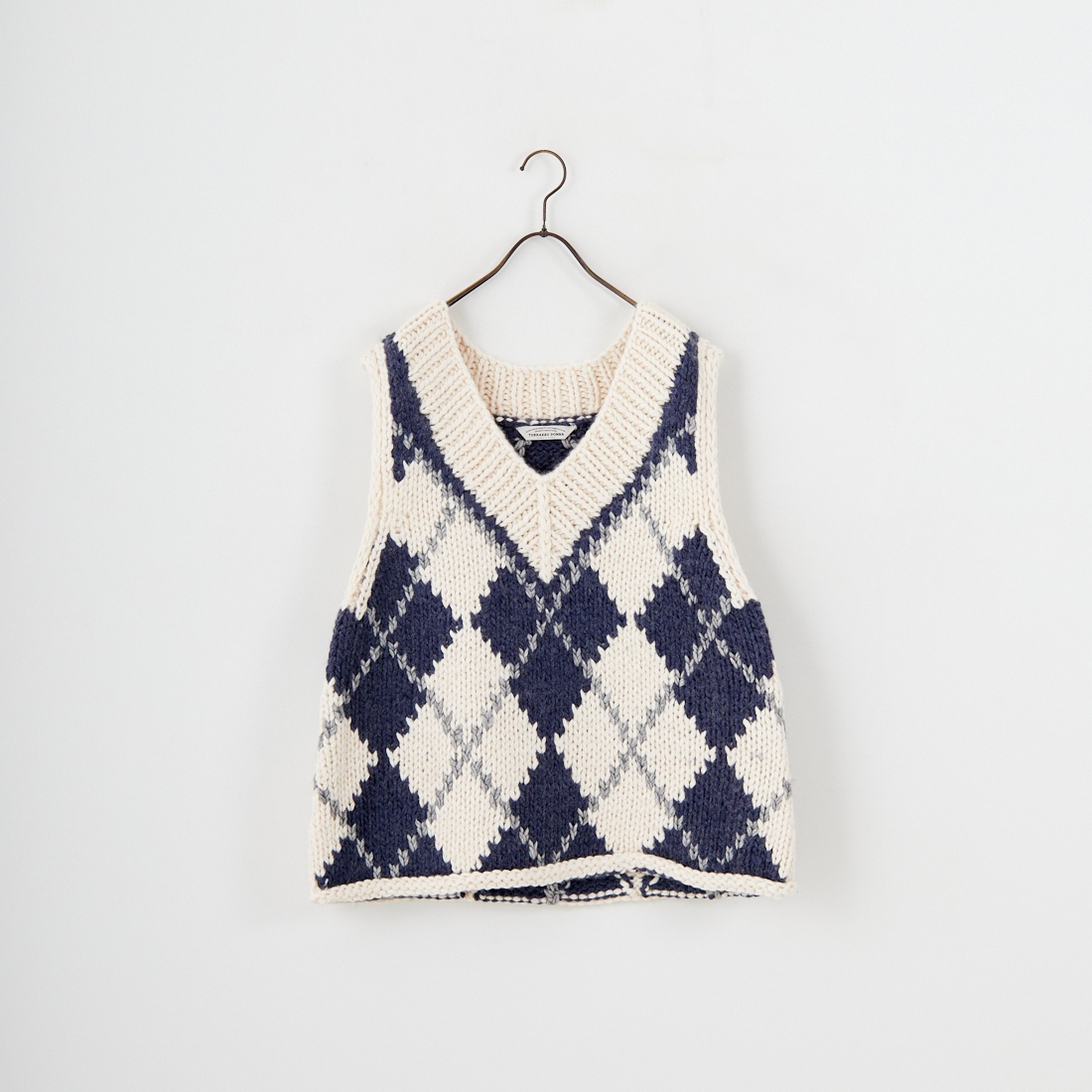 TORRAZZO DONNA [トラッゾドンナ] ハンドニットカウチンベスト [6262-468] 06 O.WHITE