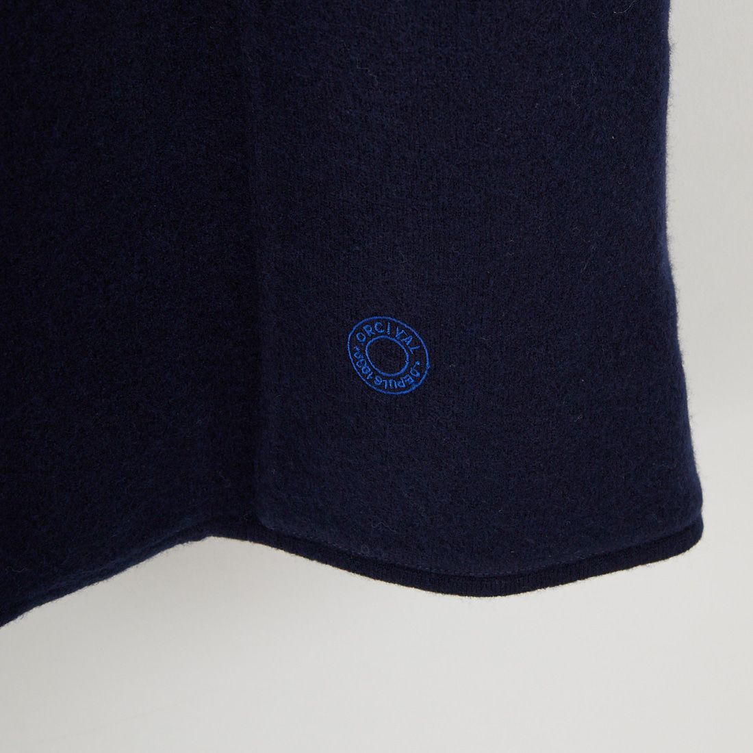 ORCIVAL [オーシバル] ウールジャージー スタンドジップカーディガン [OR-D0130KKW] DK.NAVY