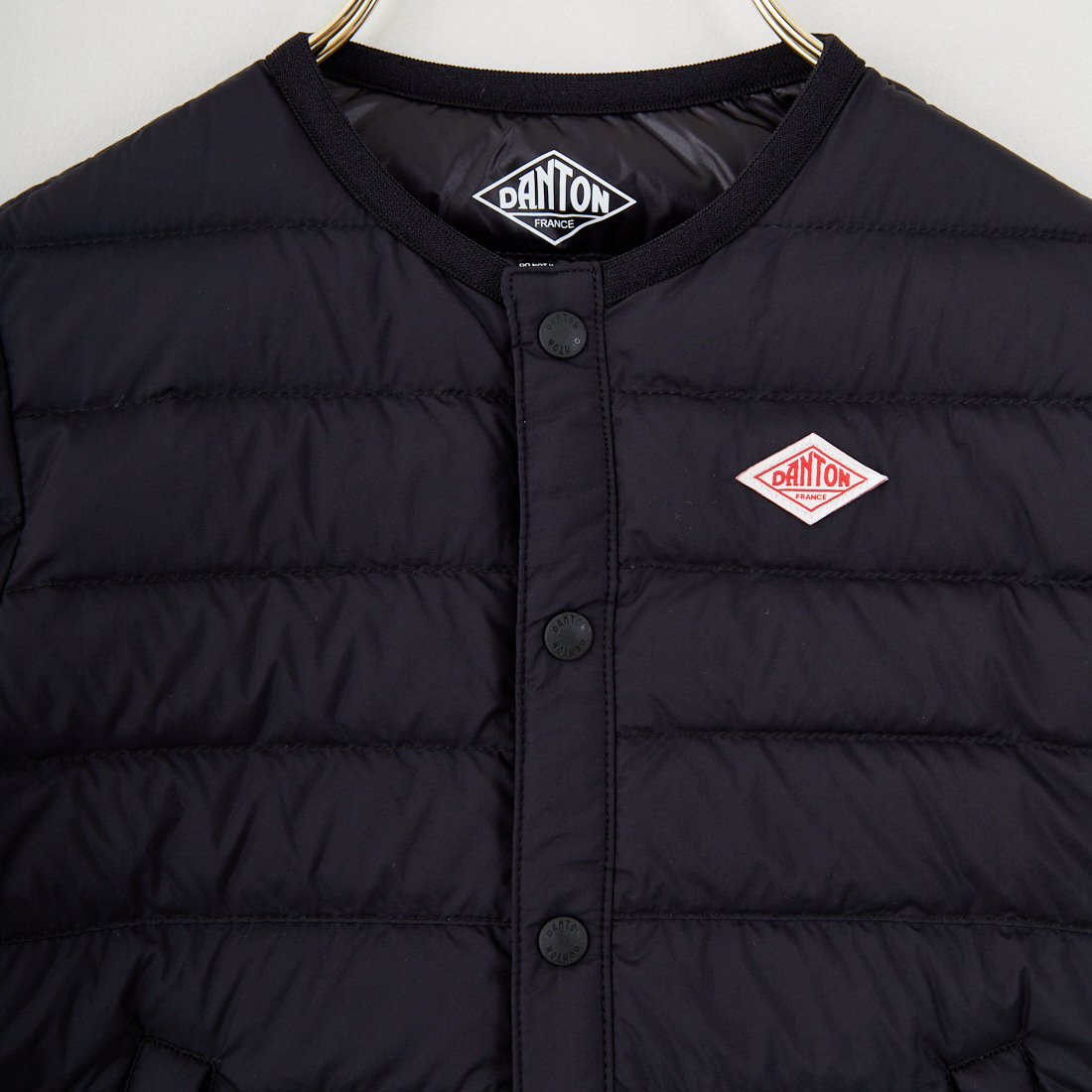 DANTON [ダントン] キッズ インナーダウン ジャケット [DT-A0047RRT] BLACK