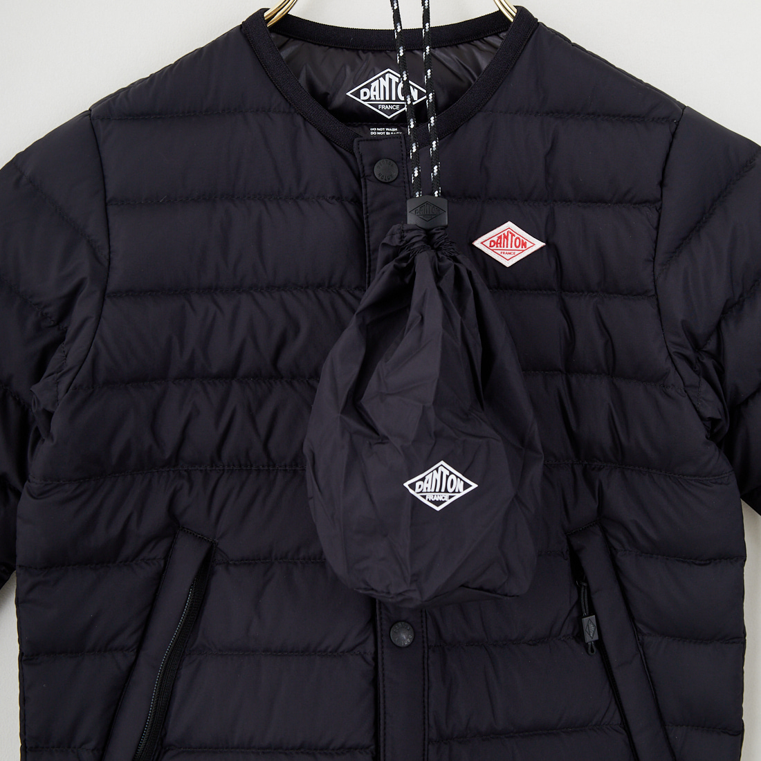 DANTON [ダントン] キッズ インナーダウン ジャケット [DT-A0047RRT] BLACK