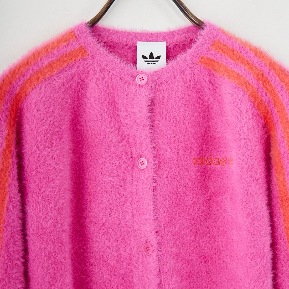 adidas Originals [アディダス オリジナルス] フラッフィー ニットカーディガン [L6394] JW3645
