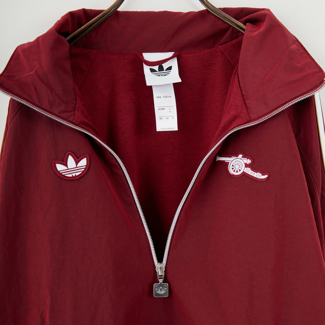 adidas Originals [アディダス オリジナルス] アーセナルFC TERRACE ICONハーフジップジャケット [JVV34] JM9399