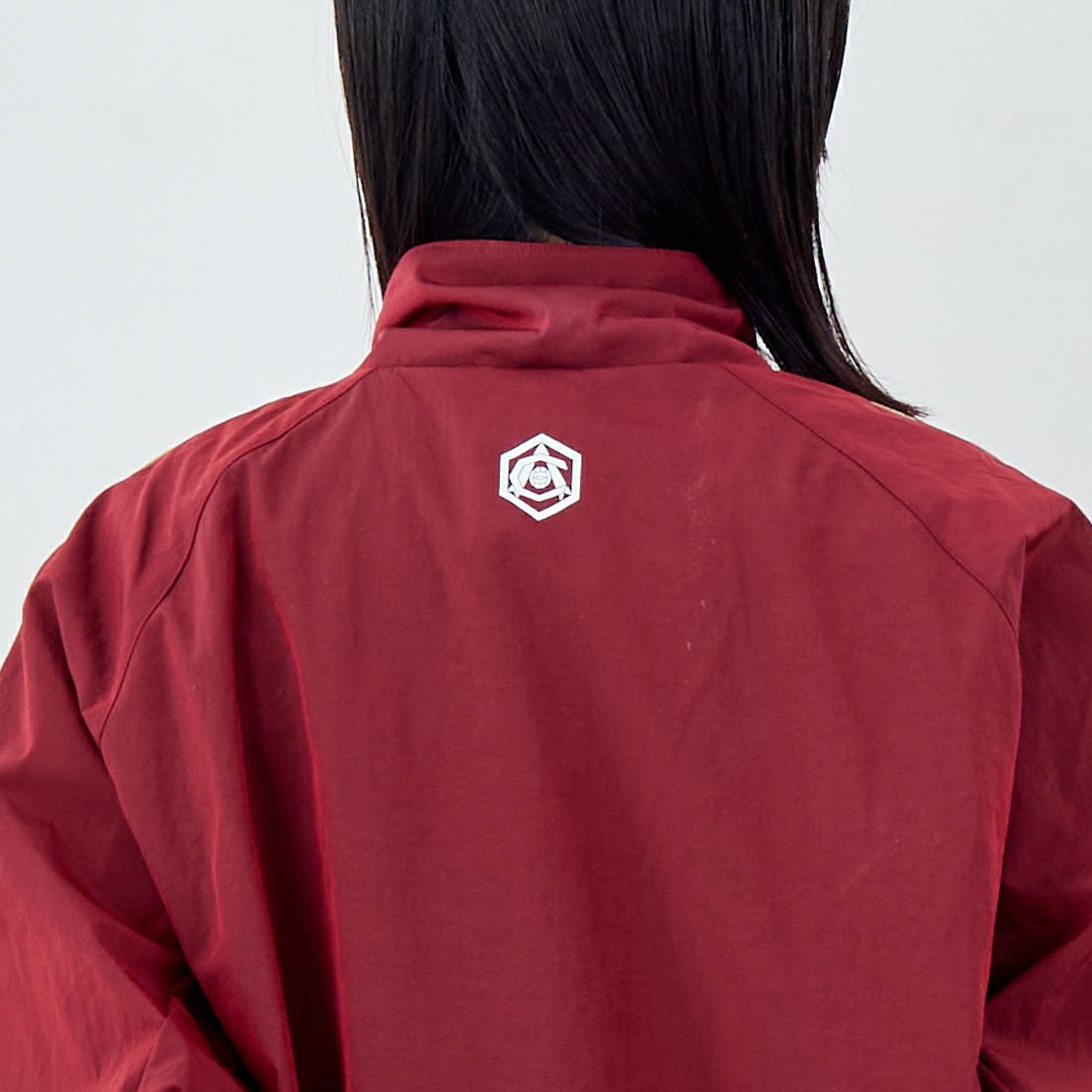 adidas Originals [アディダス オリジナルス] アーセナルFC TERRACE ICONハーフジップジャケット [JVV34] JM9399 &&モデル身長：162cm 着用サイズ：M&&