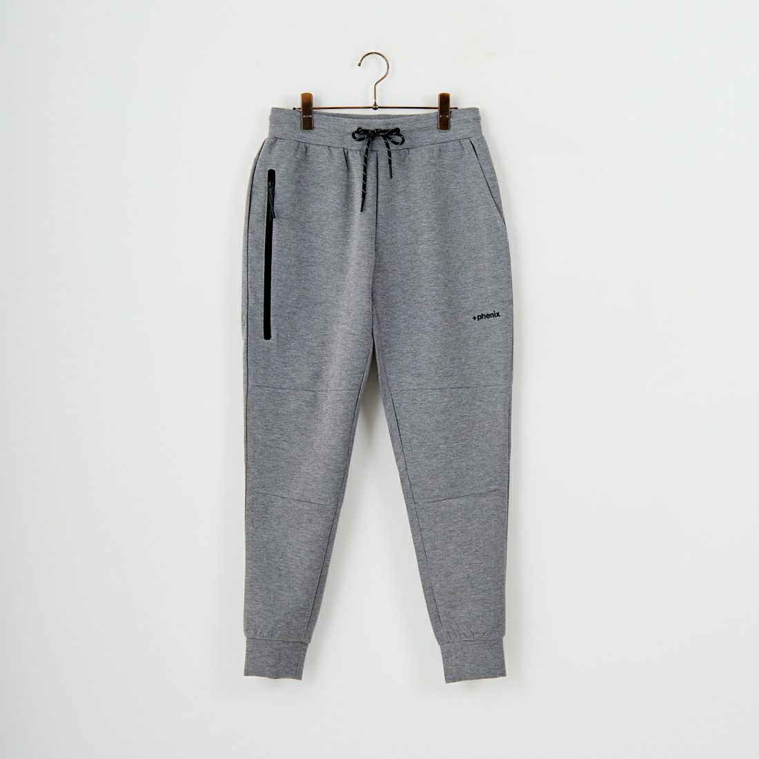 +phenix [プラスフェニックス] 別注 ダンボールニット ジョガーパンツ [POB-25080IN-JF] GRAY