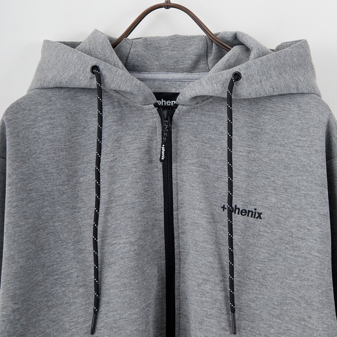 phenix [プラスフェニックス] 別注 ダンボールニット ジップアップ