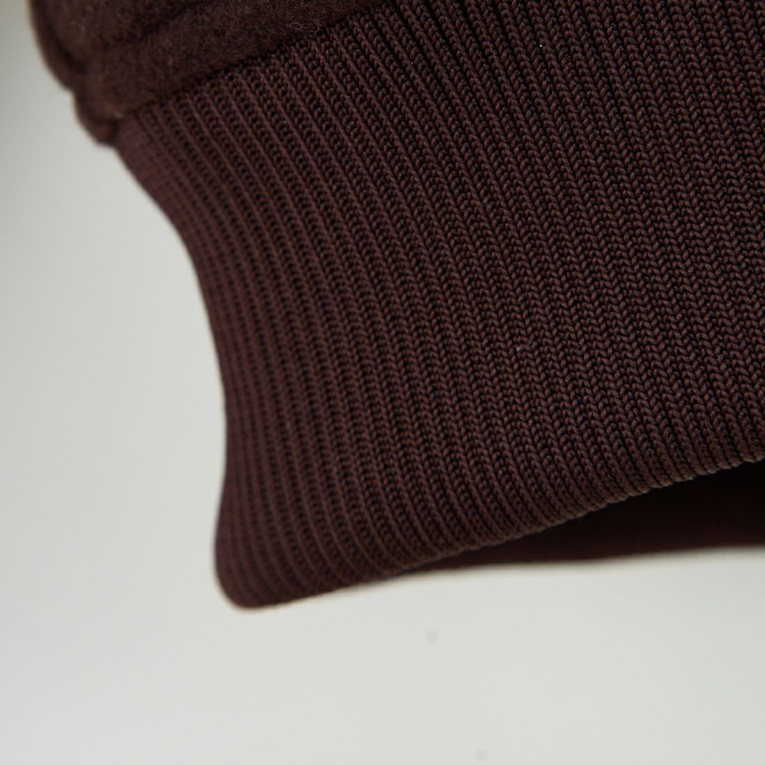 Fanatics [ファナティクス] 別注 MLBロゴワッペン メルトンスタジャン [ML2325FW0007-JF] BROWN SD